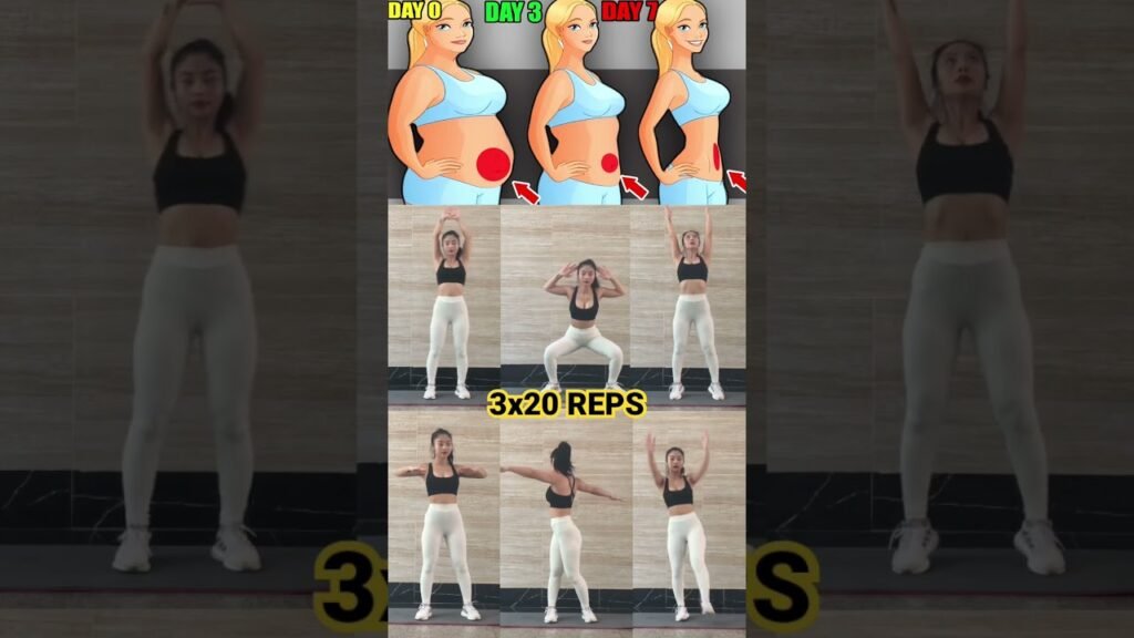 Standing Abs exercises to Flat…