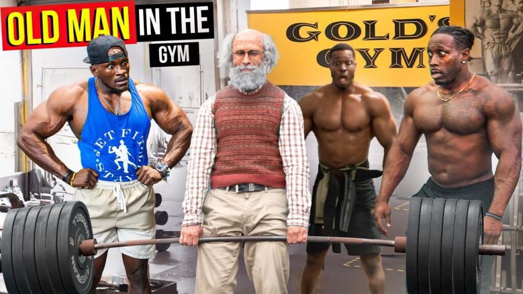 Old Man Powerlifter At Gold’s …