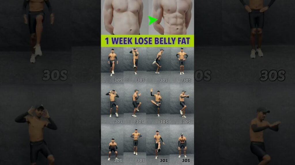 Belly fat workout #fitnessmoti…